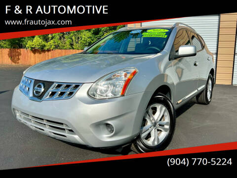 2012 Nissan Rogue for sale at F & R AUTOMOTIVE in Jacksonville FL