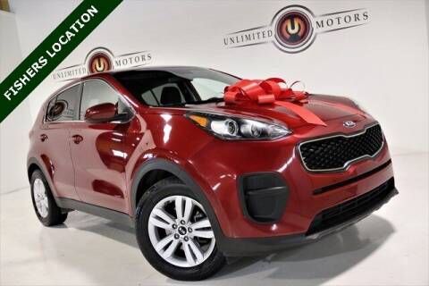 2017 Kia Sportage for sale at Unlimited Motors in Fishers IN