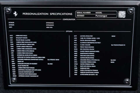 2024 Ferrari Purosangue