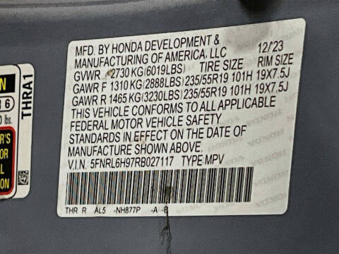 2024 Honda Odyssey Elite