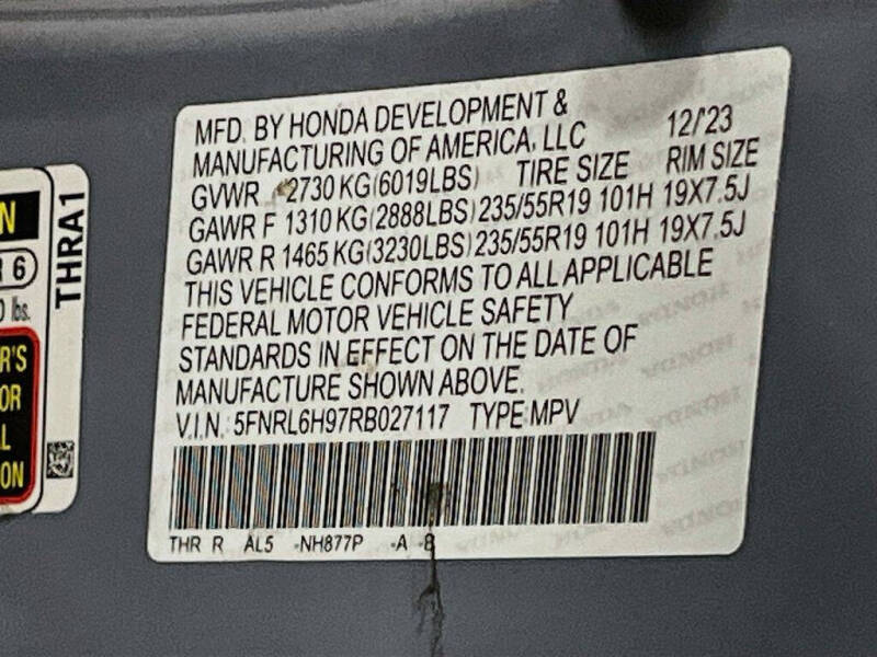 2024 Honda Odyssey Elite