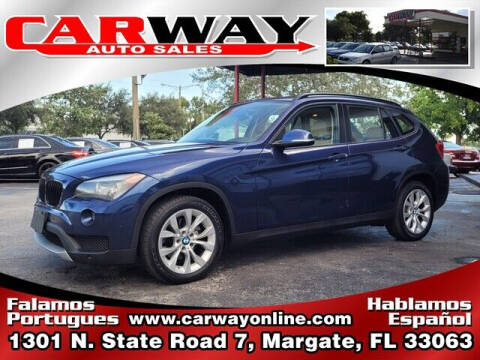 2014 BMW X1 for sale at CARWAY Auto Sales in Margate FL