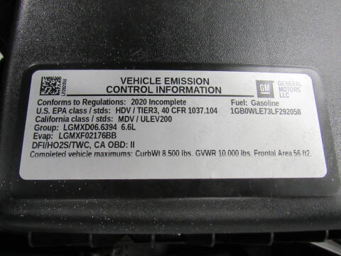 2020 Chevrolet Silverado 2500HD Work Truck