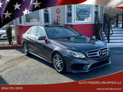 2016 Mercedes-Benz E-Class for sale at Auto Finders Unlimited LLC in Vineland NJ