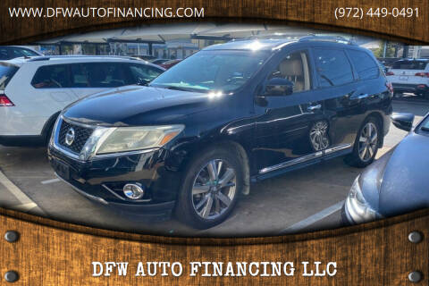 2014 Nissan Pathfinder for sale at Bad Credit Call Fadi in Dallas TX