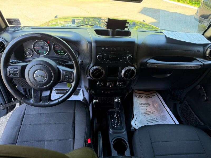 2016 Jeep Wrangler Willys Wheeler