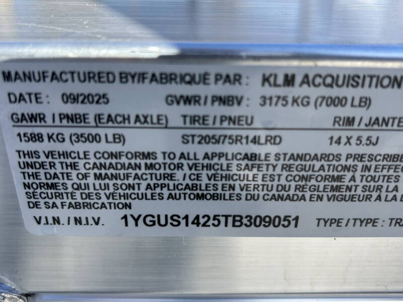 2026 Aluma 14’ Tandem Utility