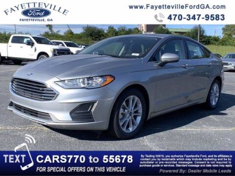 2020 Ford Fusion for sale at FAYETTEVILLEFORDFLEETSALES.COM in Fayetteville GA