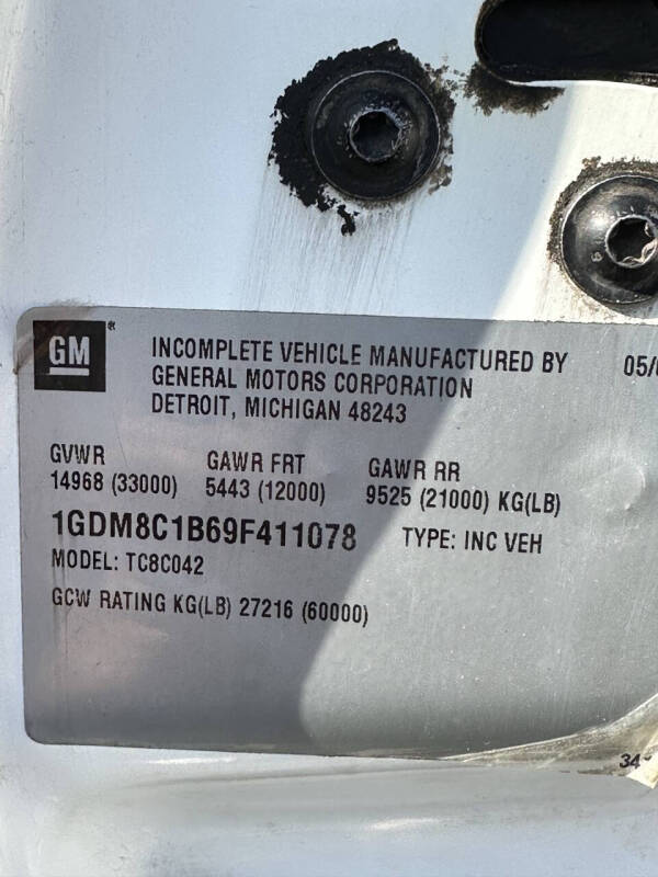 2009 GMC TopKick C8500