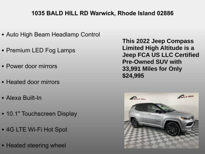 2022 Jeep Compass High Altitude