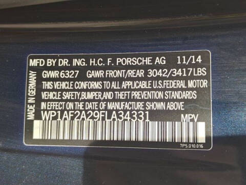 2015 Porsche Cayenne Diesel
