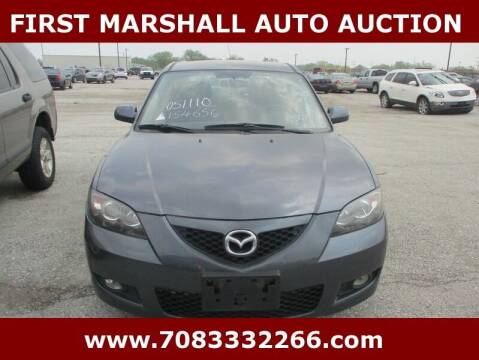 2008 Mazda MAZDA3 for sale at First Marshall Auto Auction in Harvey IL