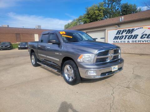 2009 Dodge Ram Pickup 1500 for sale at RPM Motor Company in Waterloo IA