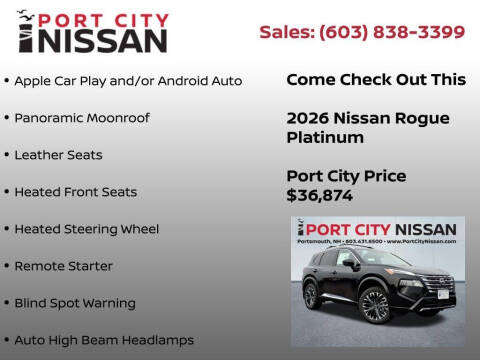 2026 Nissan Rogue Platinum