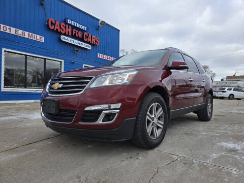 2017 Chevrolet Traverse for sale at Detroit Cash for Cars in Warren MI