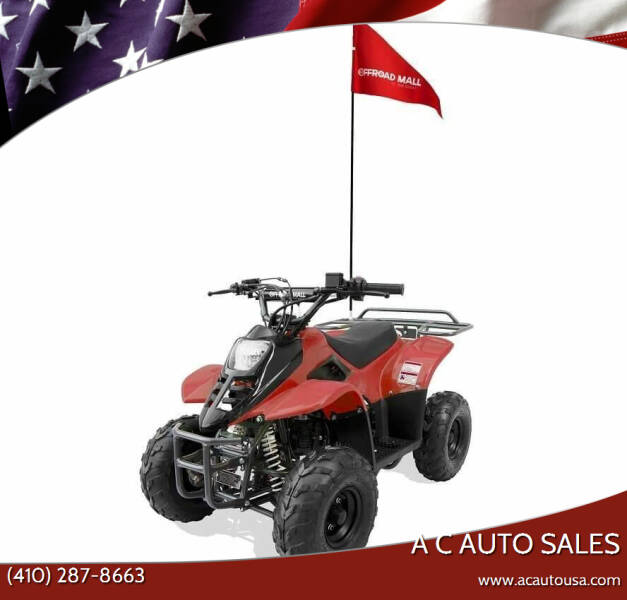 2021 OFFROAD MALL 110cc Youth ATV for sale at A C Auto Sales in Elkton MD