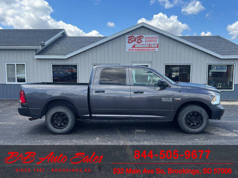 2016 RAM 1500 for sale at B & B Auto Sales in Brookings SD
