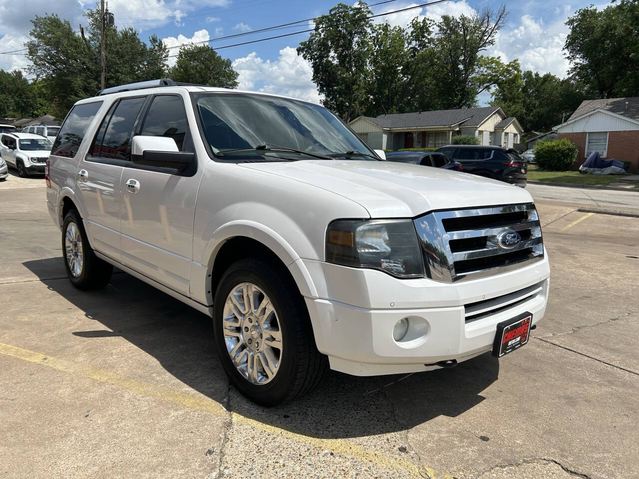 White 2012 Ford Expedition Limited 4x4 Limited 4dr SUV 2