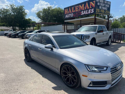 2019 Audi A4 for sale at HALEMAN AUTO SALES in San Antonio TX