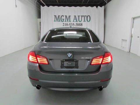 2012 BMW 5 Series for sale at MGM Auto in San Antonio, TX