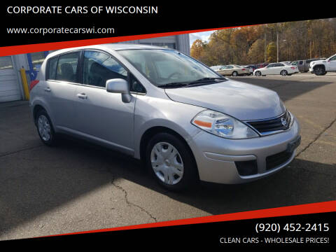 2012 Nissan Versa for sale at CORPORATE CARS OF WISCONSIN - DAVES AUTO SALES OF SHEBOYGAN in Sheboygan WI