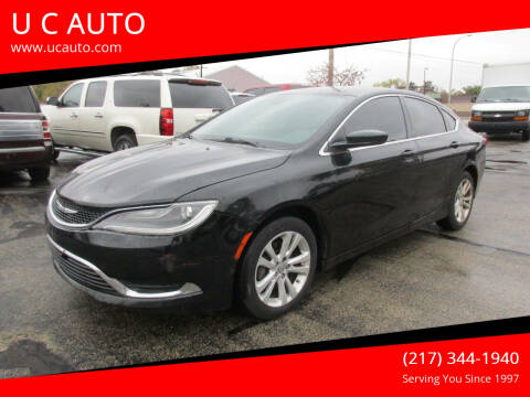 2015 Chrysler 200 for sale at U C AUTO in Urbana IL