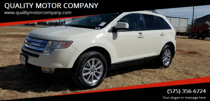 2007 Ford Edge for sale at QUALITY MOTOR COMPANY in Portales NM