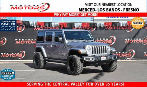 2020 Jeep Wrangler Unlimited for sale at Western Motors Los Banos in Los Banos CA