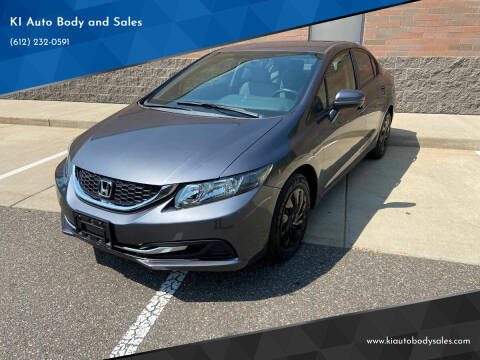 2014 Honda Civic for sale at KI Auto Body and Sales in Lino Lakes MN