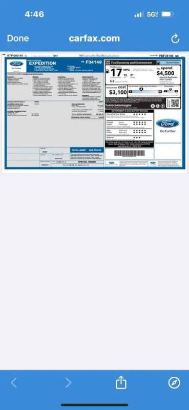 2015 Ford Expedition EL Limited