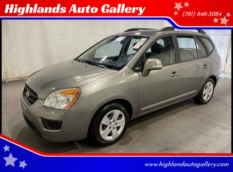2010 Kia Rondo for sale at Highlands Auto Gallery in Braintree MA