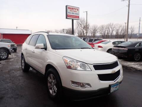 2012 Chevrolet Traverse for sale at Marty's Auto Sales in Savage MN
