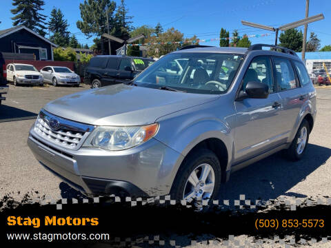 2011 Subaru Forester for sale at Stag Motors in Portland OR