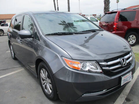 2014 Honda Odyssey for sale at F & A Car Sales Inc in Ontario CA