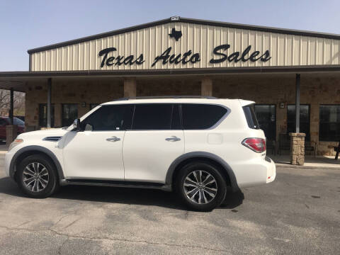 2017 Nissan Armada for sale at Texas Auto Sales in San Antonio TX