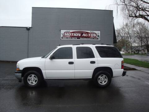 2006 Chevrolet Tahoe for sale at Motion Autos in Longview WA