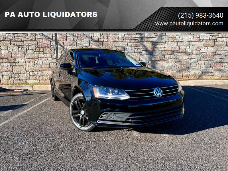 2017 Volkswagen Jetta for sale at PA AUTO LIQUIDATORS in Huntingdon Valley PA