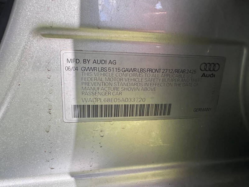 2005 Audi S4 quattro