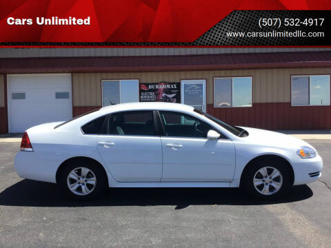 2012 Chevrolet Impala for sale at Cars Unlimited in Marshall MN