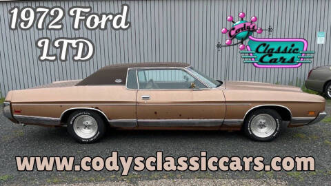 1972 Ford LTD for sale at Cody's Classic & Collectibles, LLC in Stanley WI