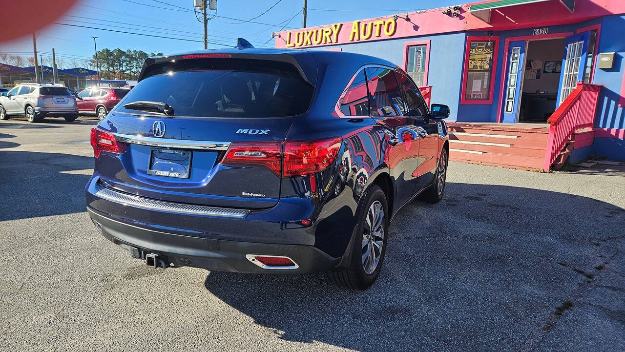 2014 Acura MDX for sale at Luxury Auto Sales, Inc in Norfolk, VA