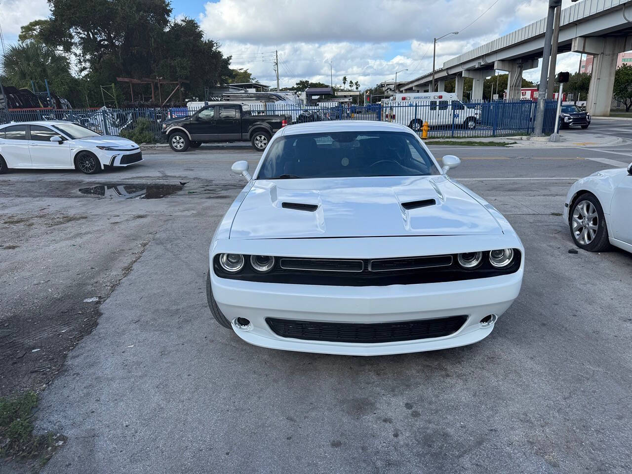 White 2020 Dodge Challenger SXT SXT 2dr Coupe 1