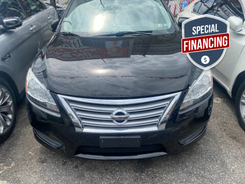 2013 Nissan Sentra for sale at AUTO DEALS UNLIMITED in Philadelphia PA