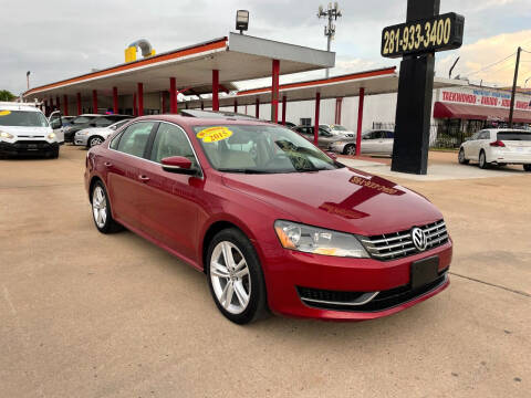 2015 Volkswagen Passat for sale at Auto Selection of Houston in Houston TX
