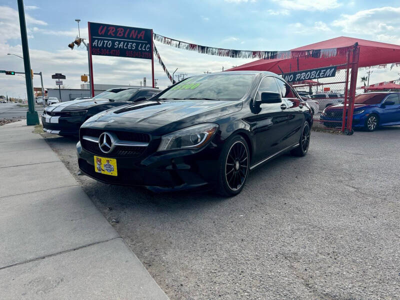 2014 Mercedes-Benz CLA for sale at URBINA AUTO SALES, LLC. in El Paso TX