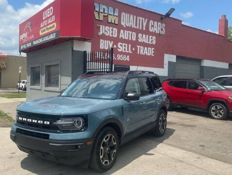 2021 Ford Bronco Sport for sale at RPM Quality Cars in Detroit MI