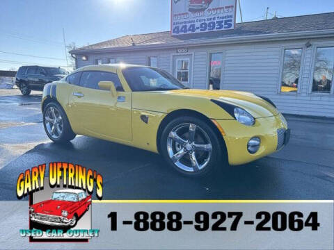 2009 Pontiac Solstice for sale at Gary Uftring's Used Car Outlet in Washington IL