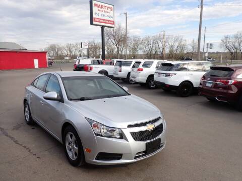 2014 Chevrolet Cruze for sale at Marty's Auto Sales in Savage MN