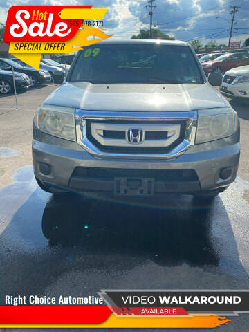 2009 Honda Pilot for sale at Right Choice Automotive in Rochester NY