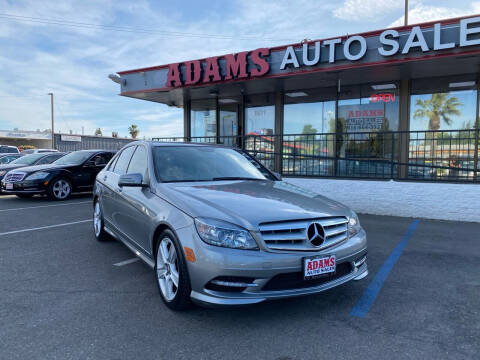 2011 Mercedes-Benz C-Class for sale at Adams Auto Sales CA in Sacramento CA